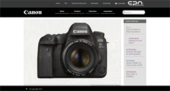 Desktop Screenshot of cpn.canon-europe.com